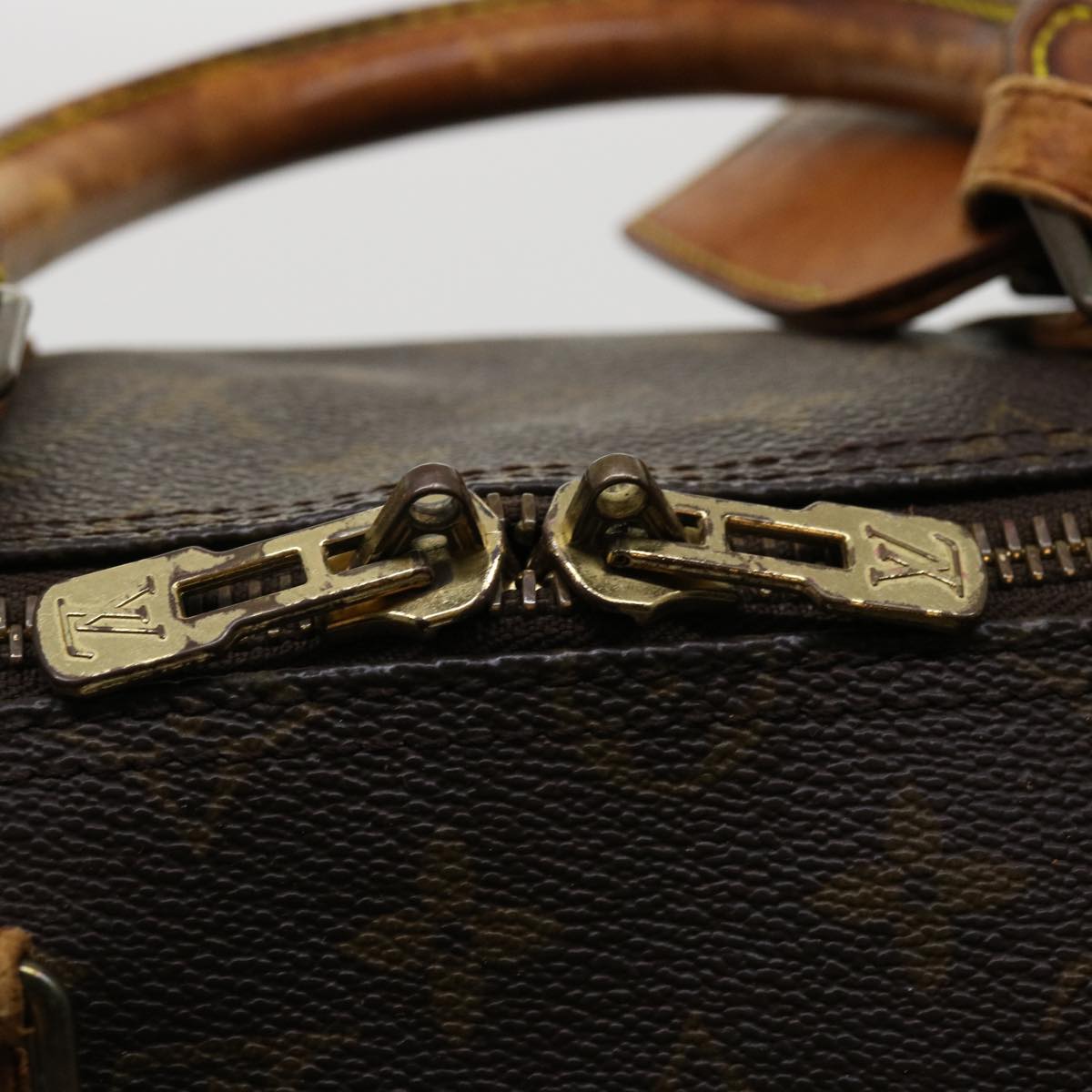 LOUIS VUITTON Monogram Keepall Bandouliere 50 Boston Bag M41416 LV cl319