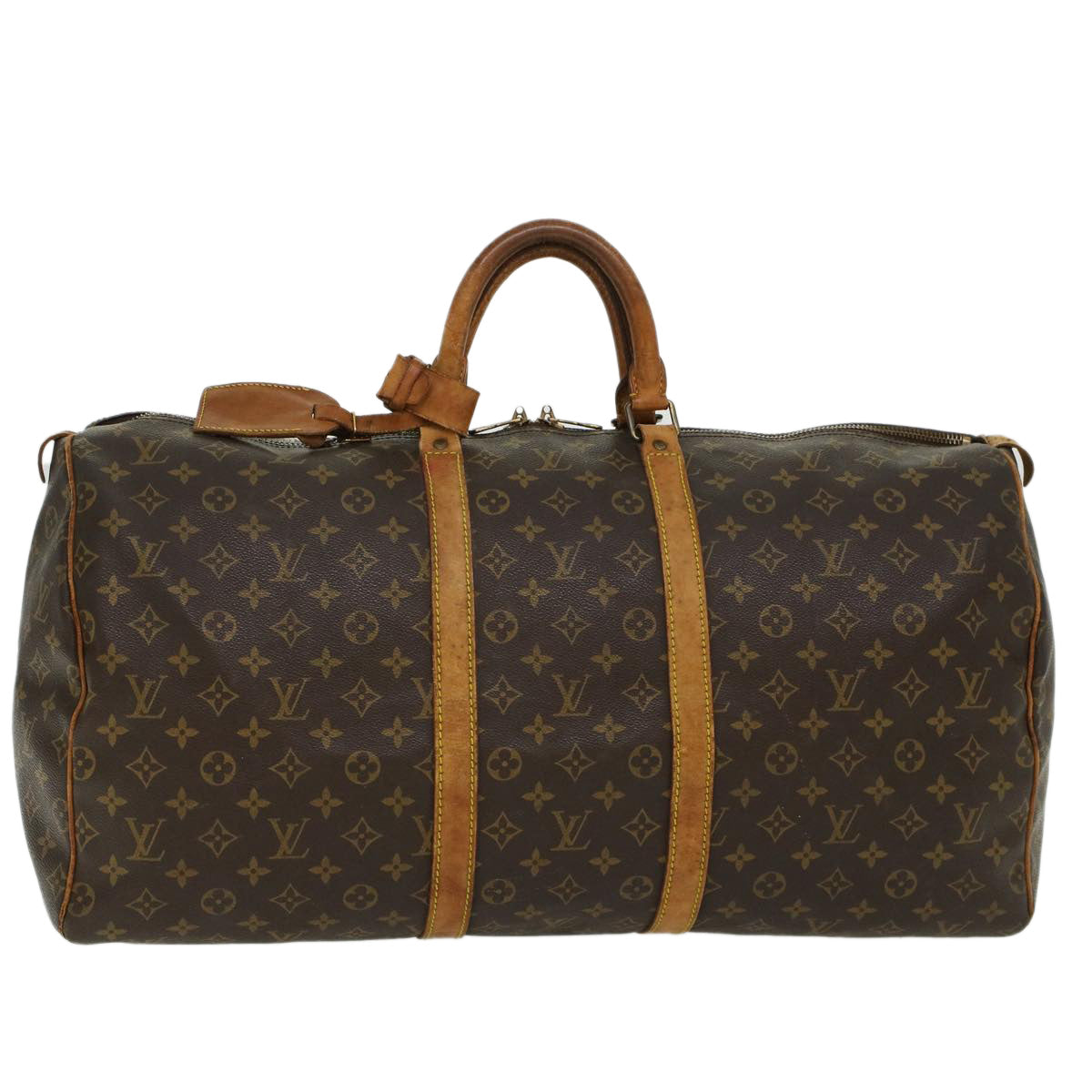 LOUIS VUITTON Monogram Keepall 55 Boston Bag M41424 LV cl600