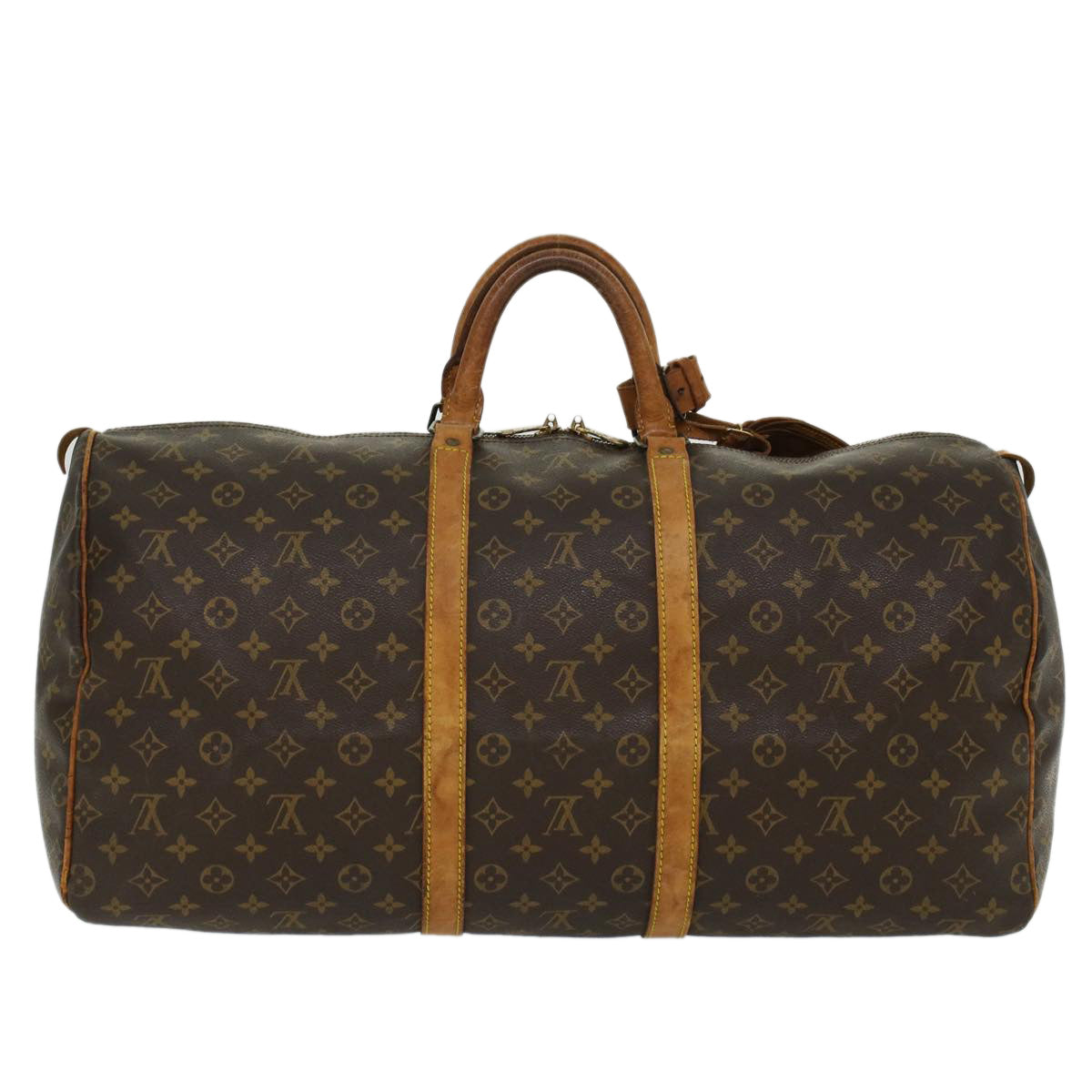 LOUIS VUITTON Monogram Keepall 55 Boston Bag M41424 LV cl600