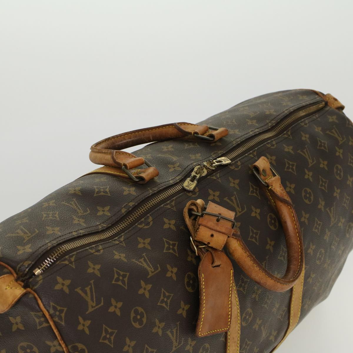 LOUIS VUITTON Monogram Keepall 55 Boston Bag M41424 LV cl600