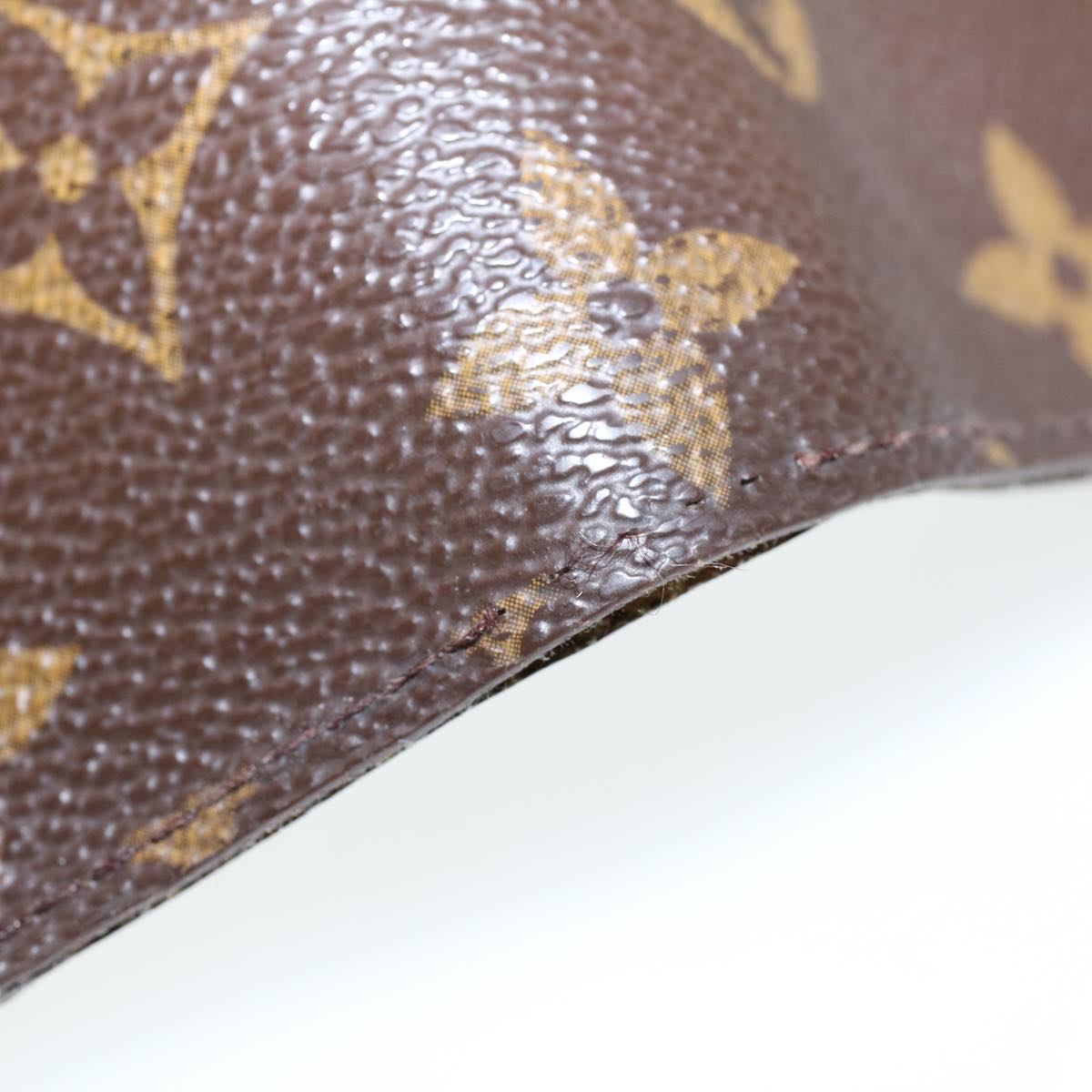 LOUIS VUITTON Epi Monogram Agenda PM Day Planner Cover 2Set Brown LV cl609