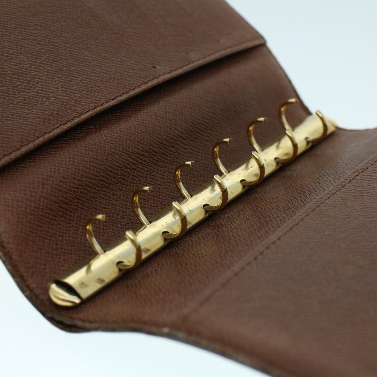 LOUIS VUITTON Epi Monogram Agenda PM Day Planner Cover 2Set Brown LV cl609