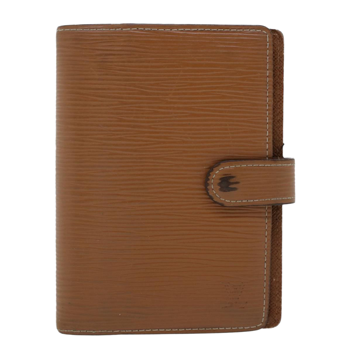 LOUIS VUITTON Epi Monogram Agenda PM Day Planner Cover 2Set Brown LV cl609