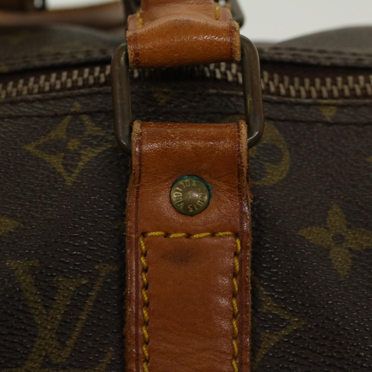 LOUIS VUITTON Monogram Keepall 50 Boston Bag Vintage M41426 LV cl614