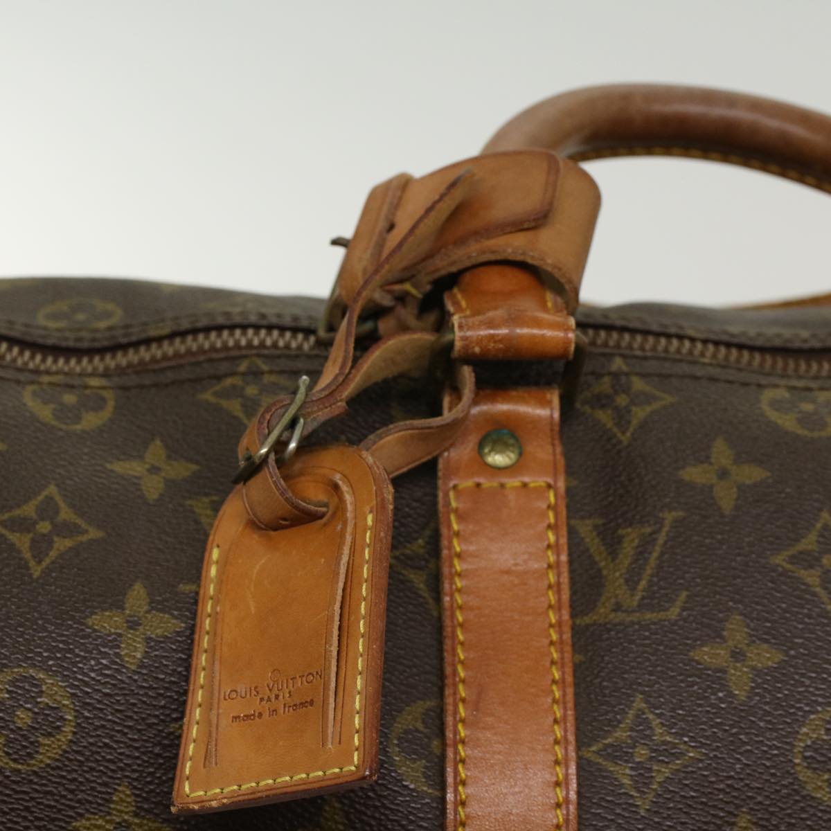LOUIS VUITTON Monogram Keepall 50 Boston Bag Vintage M41426 LV cl614