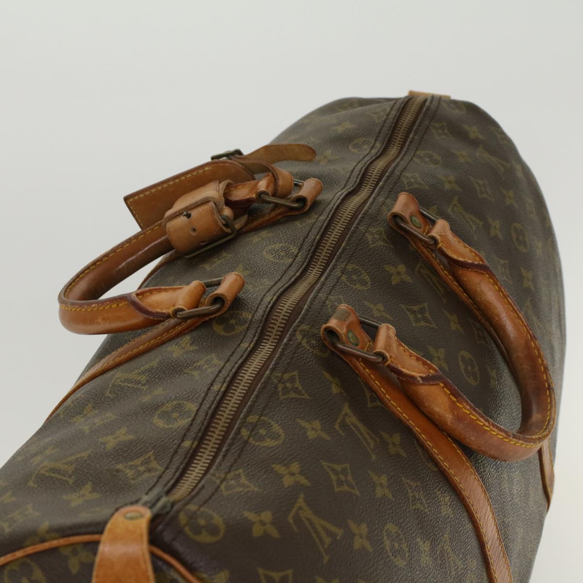 LOUIS VUITTON Monogram Keepall 50 Boston Bag Vintage M41426 LV cl614