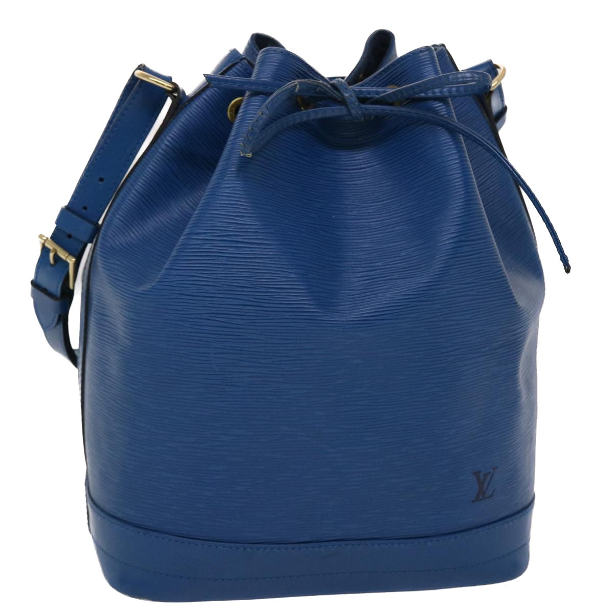 LOUIS VUITTON Epi Noe Shoulder Bag Blue M44005 LV cl616