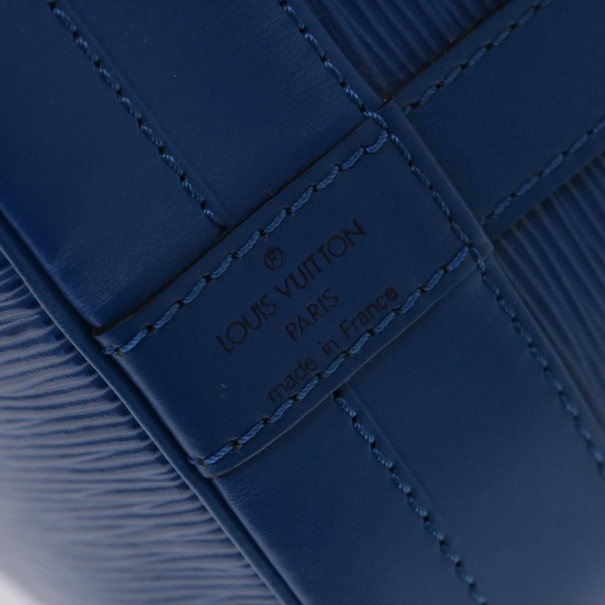 LOUIS VUITTON Epi Noe Shoulder Bag Blue M44005 LV cl616