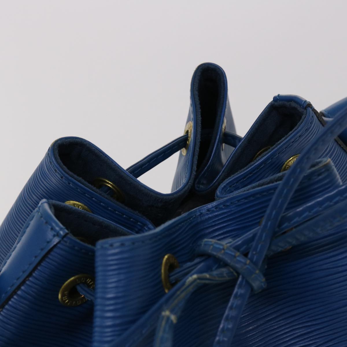 LOUIS VUITTON Epi Noe Shoulder Bag Blue M44005 LV cl616