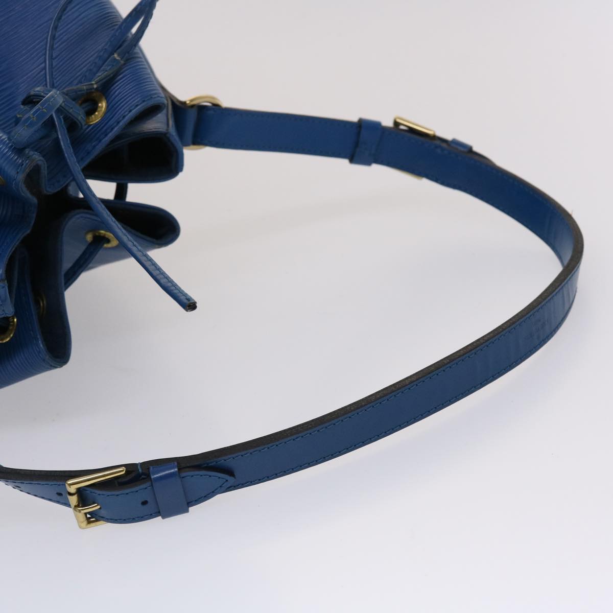 LOUIS VUITTON Epi Noe Shoulder Bag Blue M44005 LV cl616