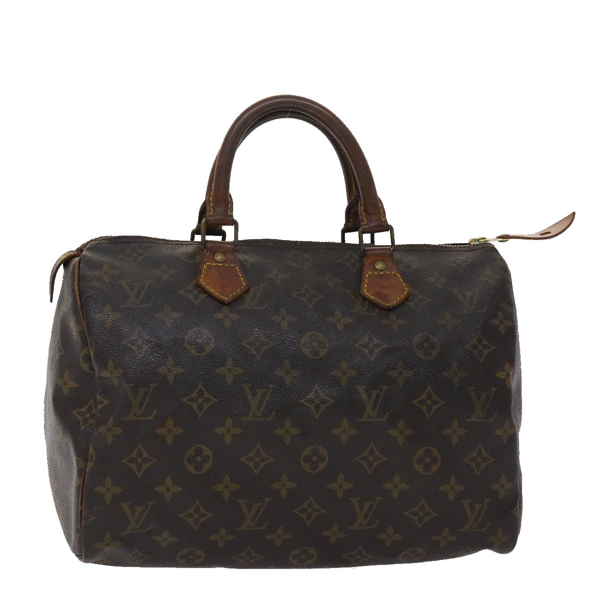 LOUIS VUITTON Monogram Speedy 30 Hand Bag M41526 LV cl617