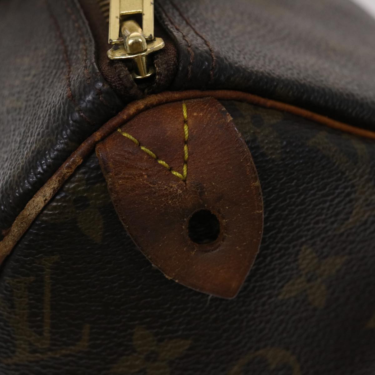 LOUIS VUITTON Monogram Speedy 30 Hand Bag M41526 LV cl617