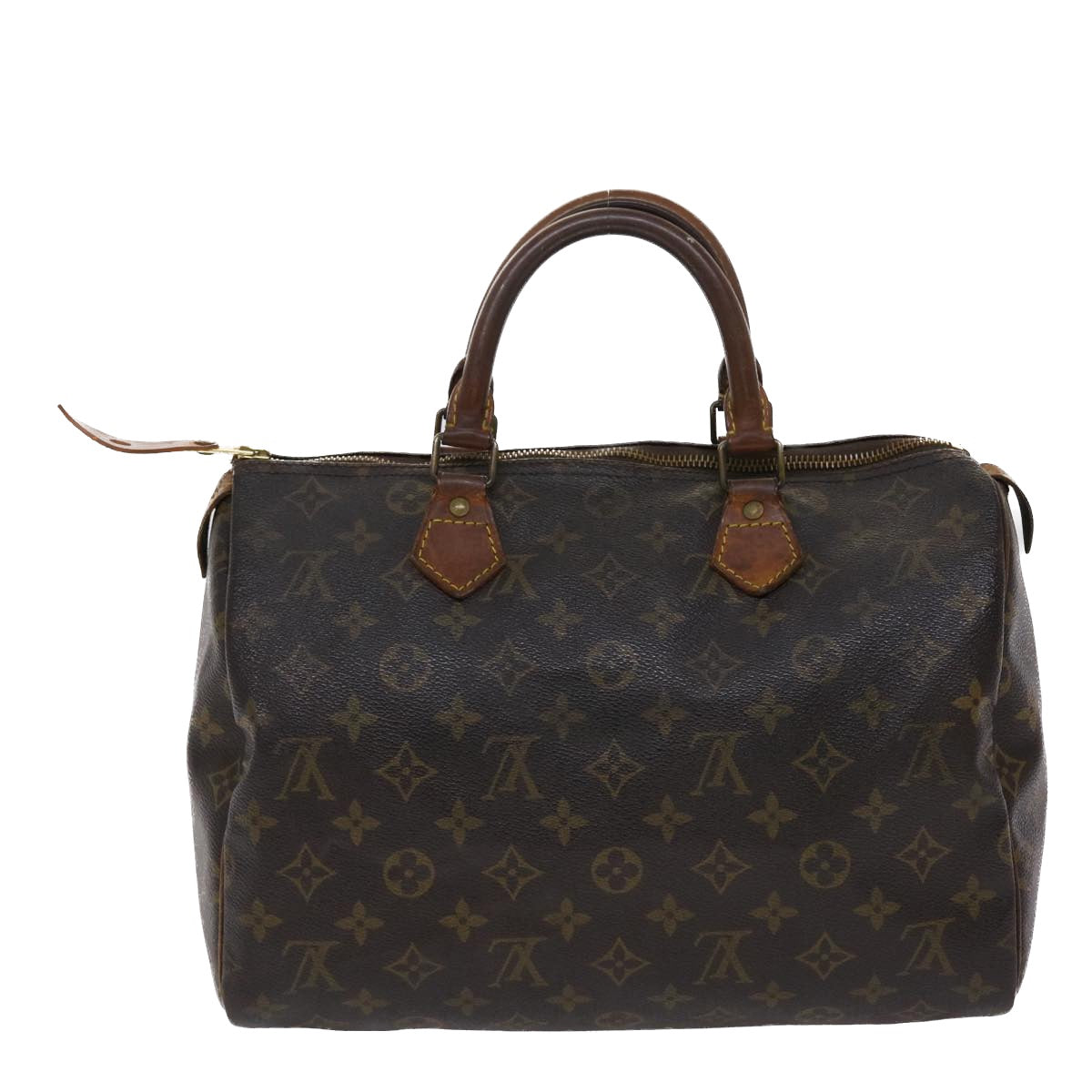 LOUIS VUITTON Monogram Speedy 30 Hand Bag M41526 LV cl617