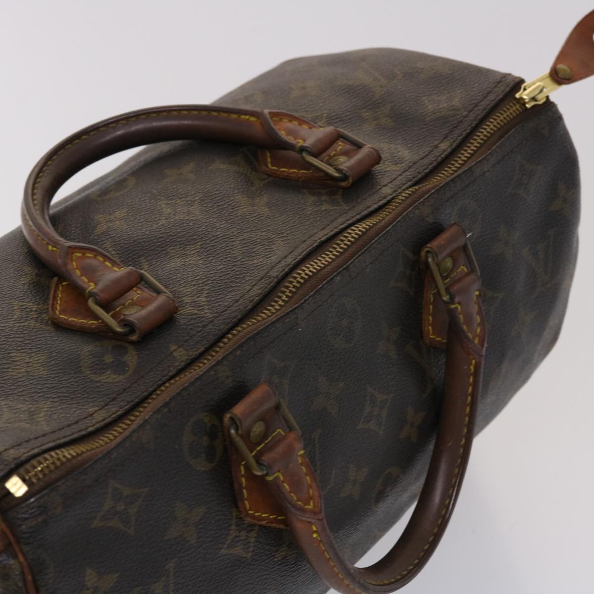 LOUIS VUITTON Monogram Speedy 30 Hand Bag M41526 LV cl617