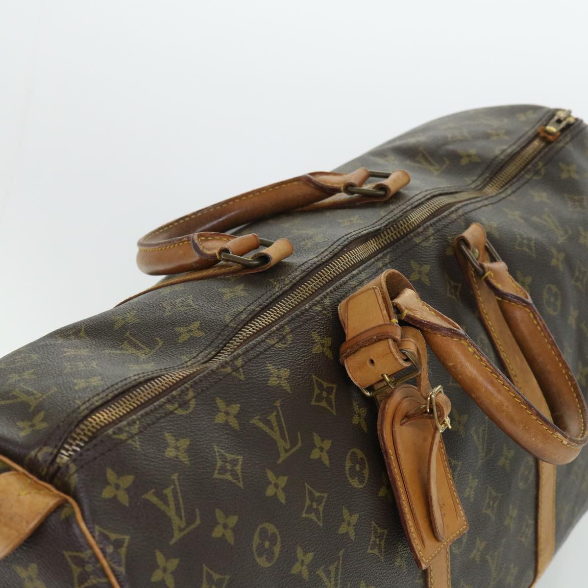 LOUIS VUITTON Monogram Keepall 50 Boston Bag M41426 LV cl739