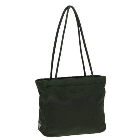 Luxury Prada Tote Bag Nylon Khaki  cl839