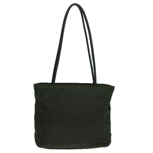 Luxury Prada Tote Bag Nylon Khaki  cl839