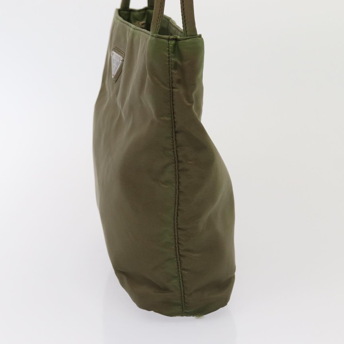 Luxury Prada Hand Bag Nylon Khaki  cl841