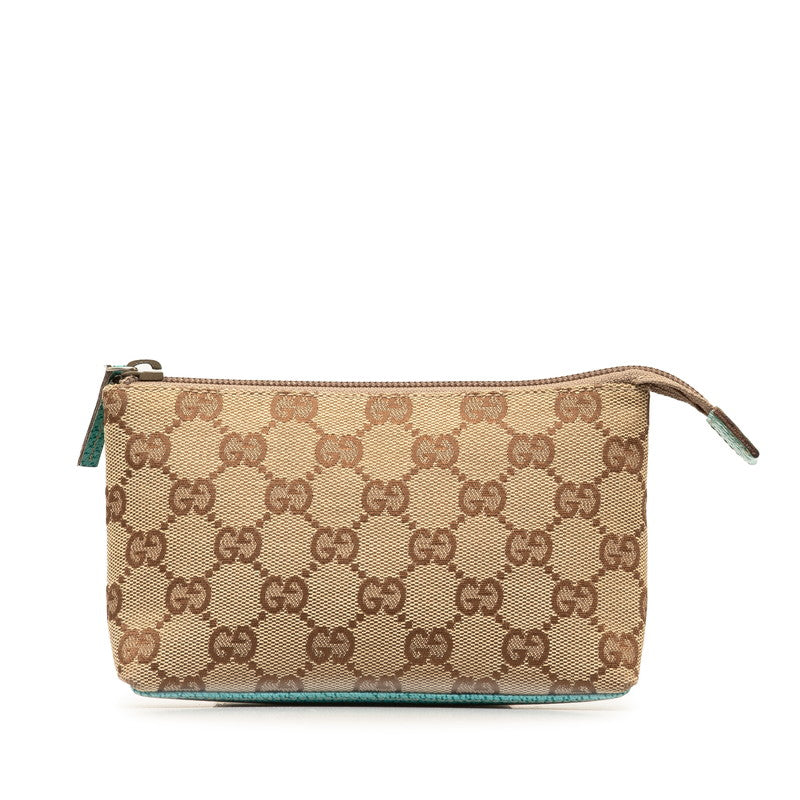 Luxury Gucci Trending 2025 GG Canvas Leather Pouch 115237