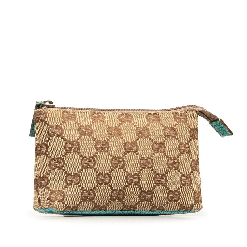 Luxury Gucci Trending 2025 GG Canvas Leather Pouch 115237
