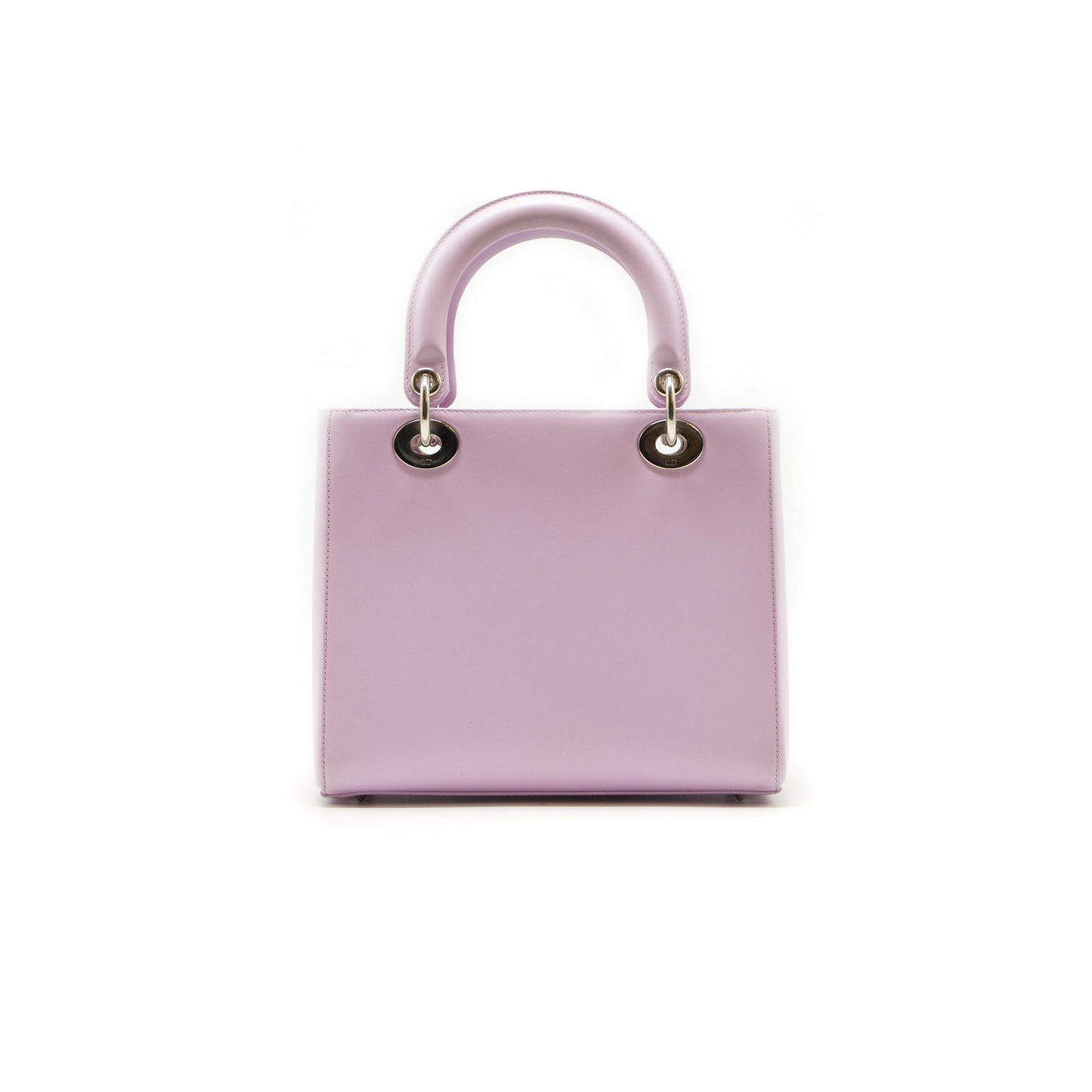 Luxury Dior Lady Le Patch Pocket Lavender Leather Medium Tote