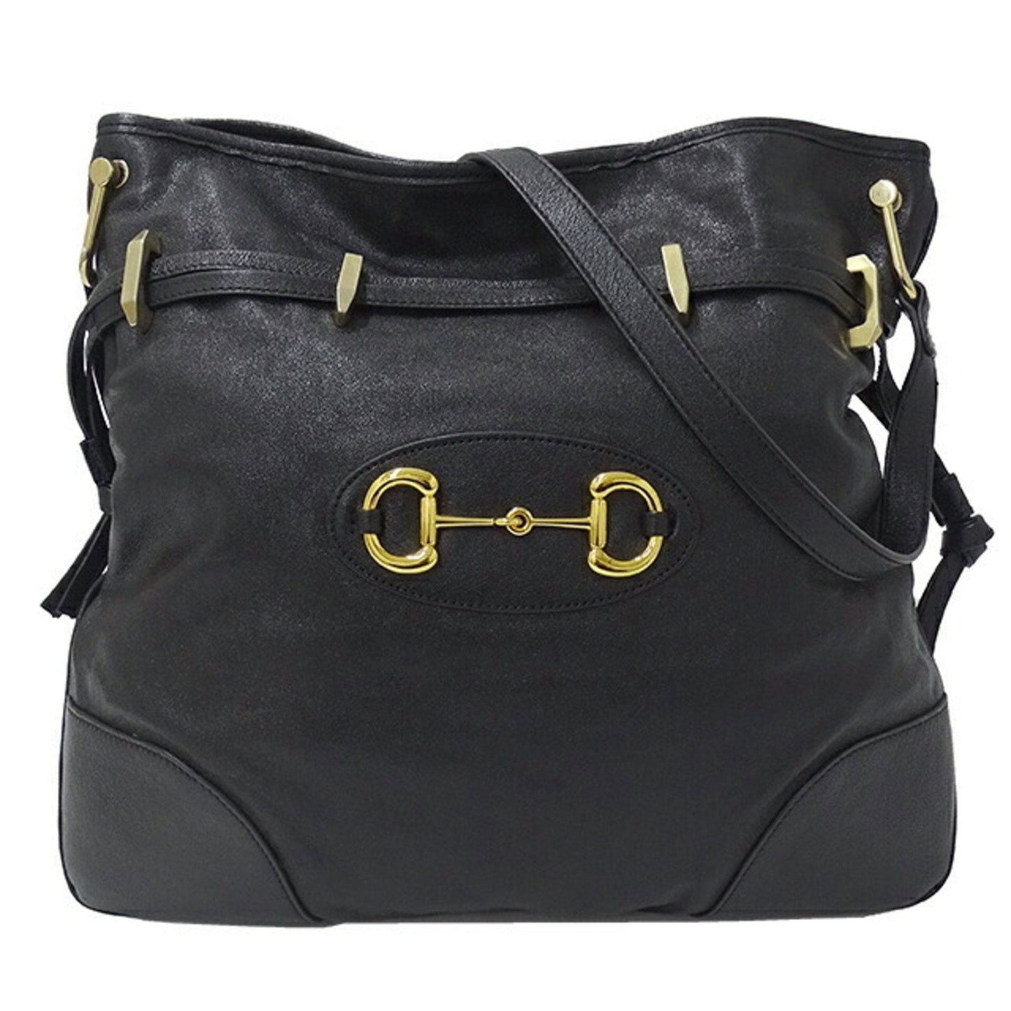 Gucci Horsebit  Leather Tote Bag