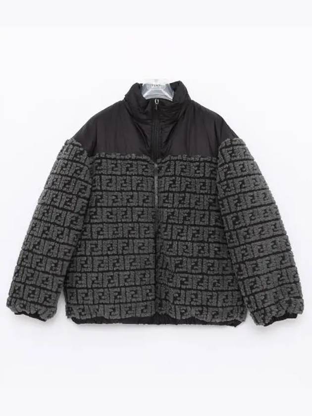 Luxury Fendi Kids Goose Down Padding Black