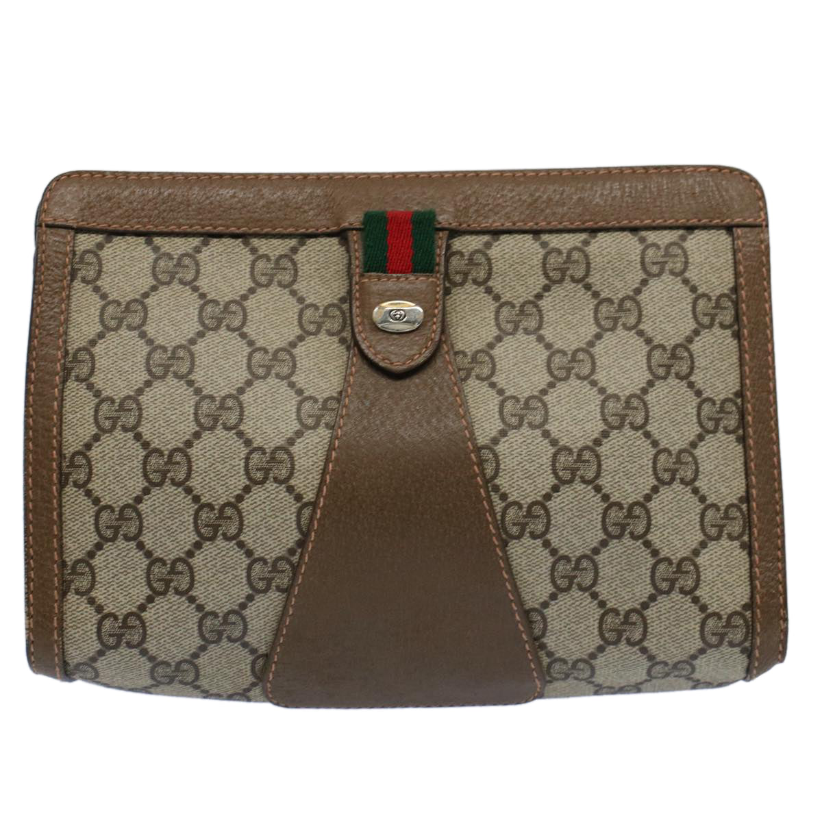 Luxury Gucci Trending 2025 Gg Canvas  Canvas Clutch Bag