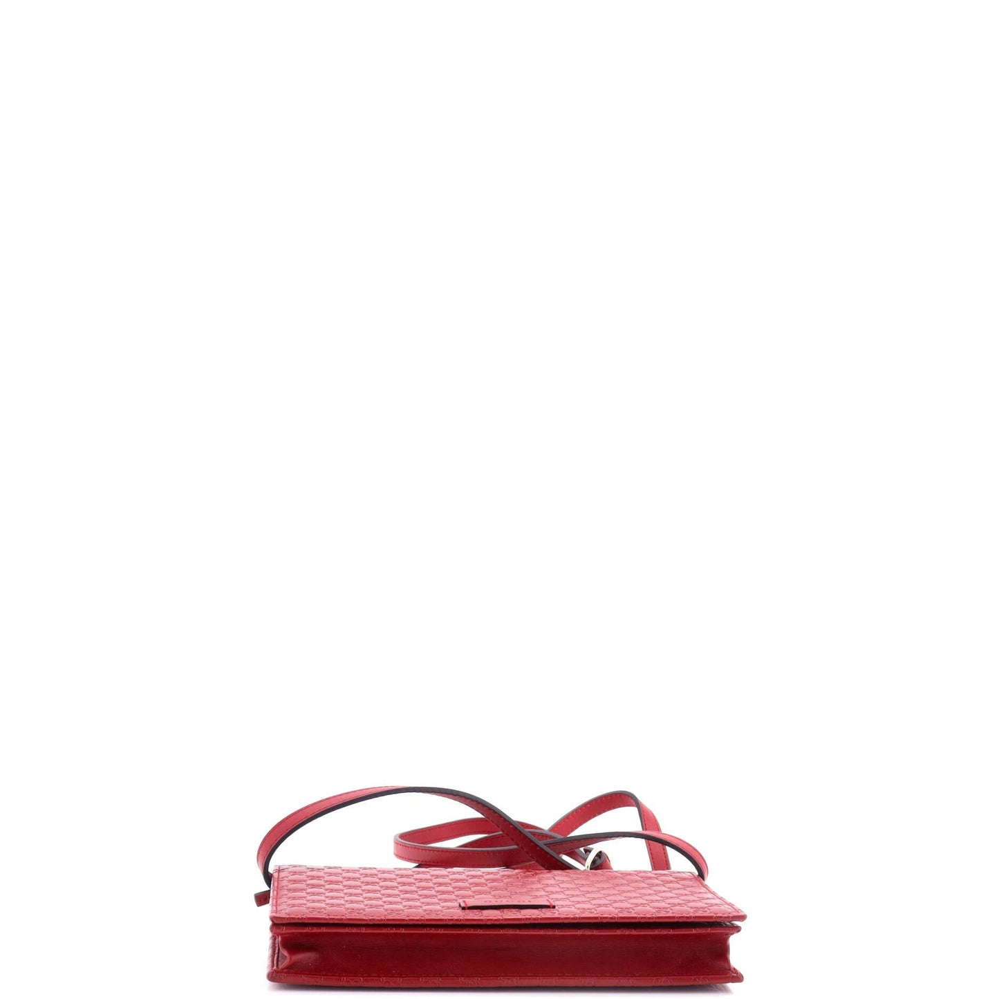 Wallet on Strap Microguccissima Leather
