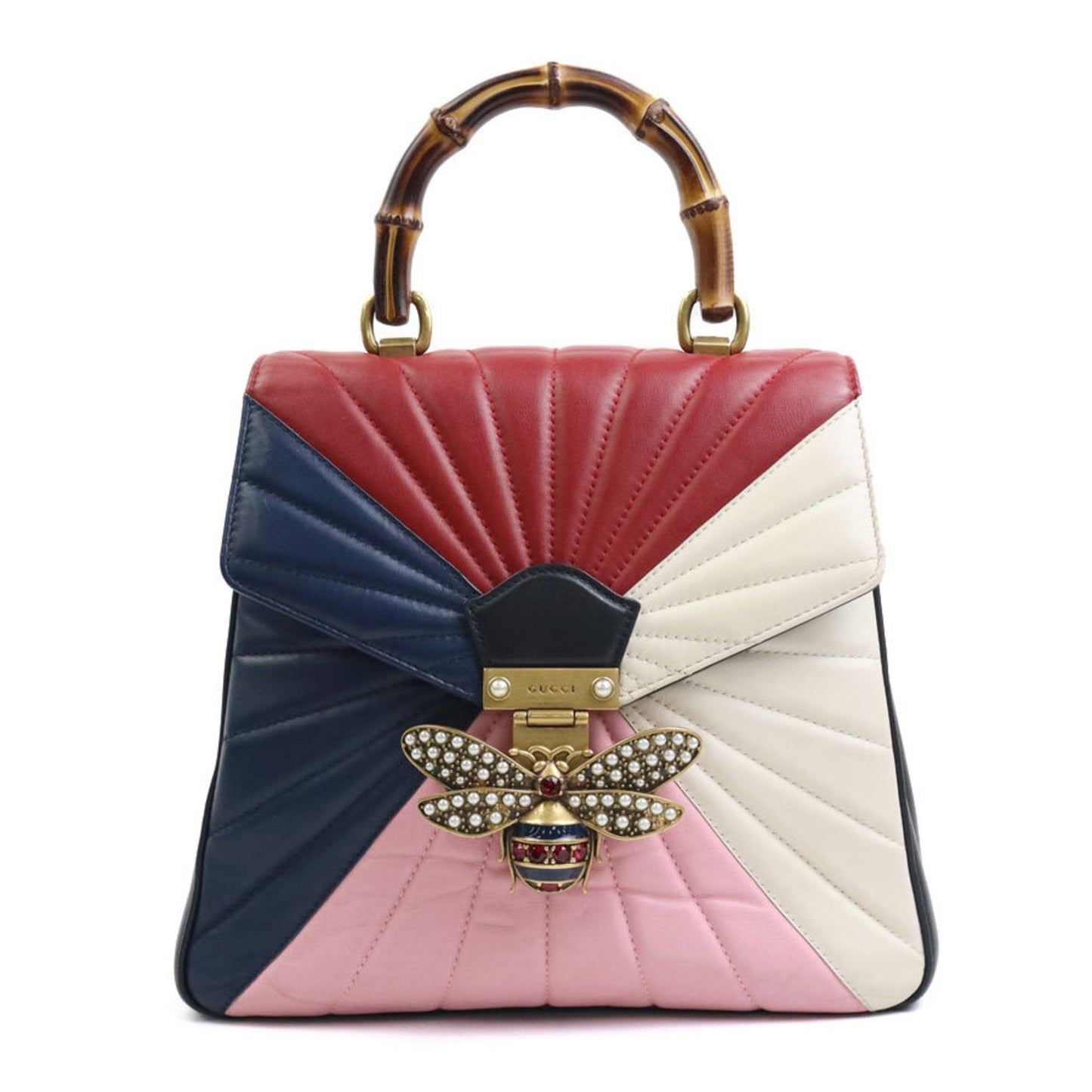 Gucci Queen Margaret  Leather Handbag ()
