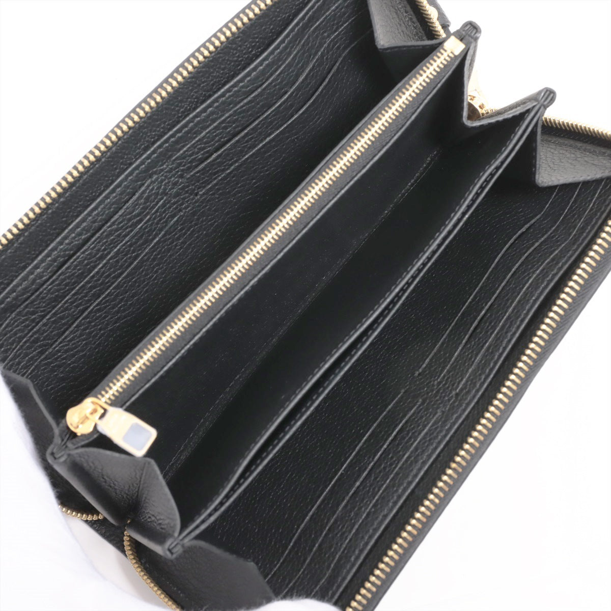 Louis Vuitton Bi-Color Monogram Implant Zippyr Wallet M80481 Noneir Round Zipper Wallet