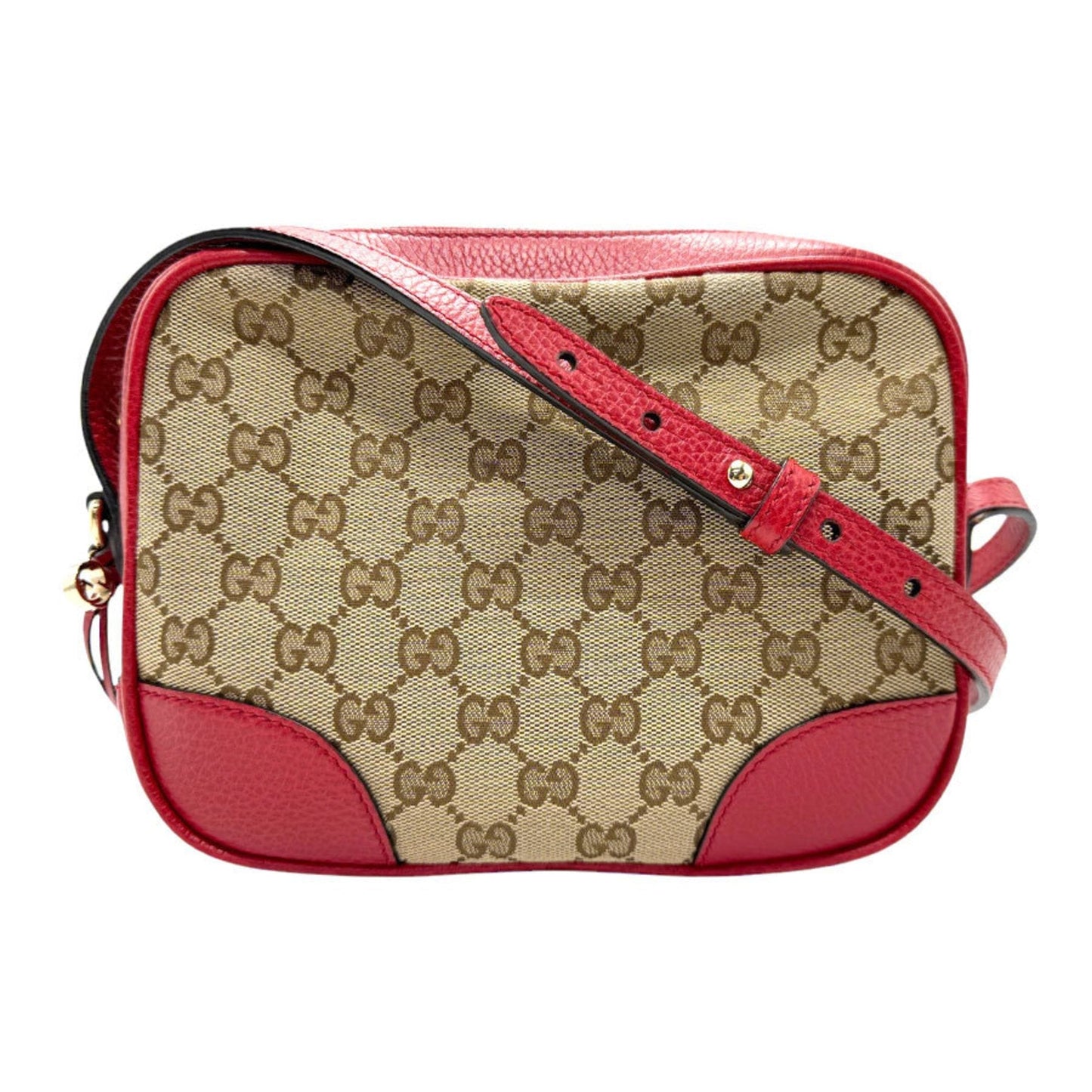 Gucci   Color Gg Canvas Leather Shoulder Bag