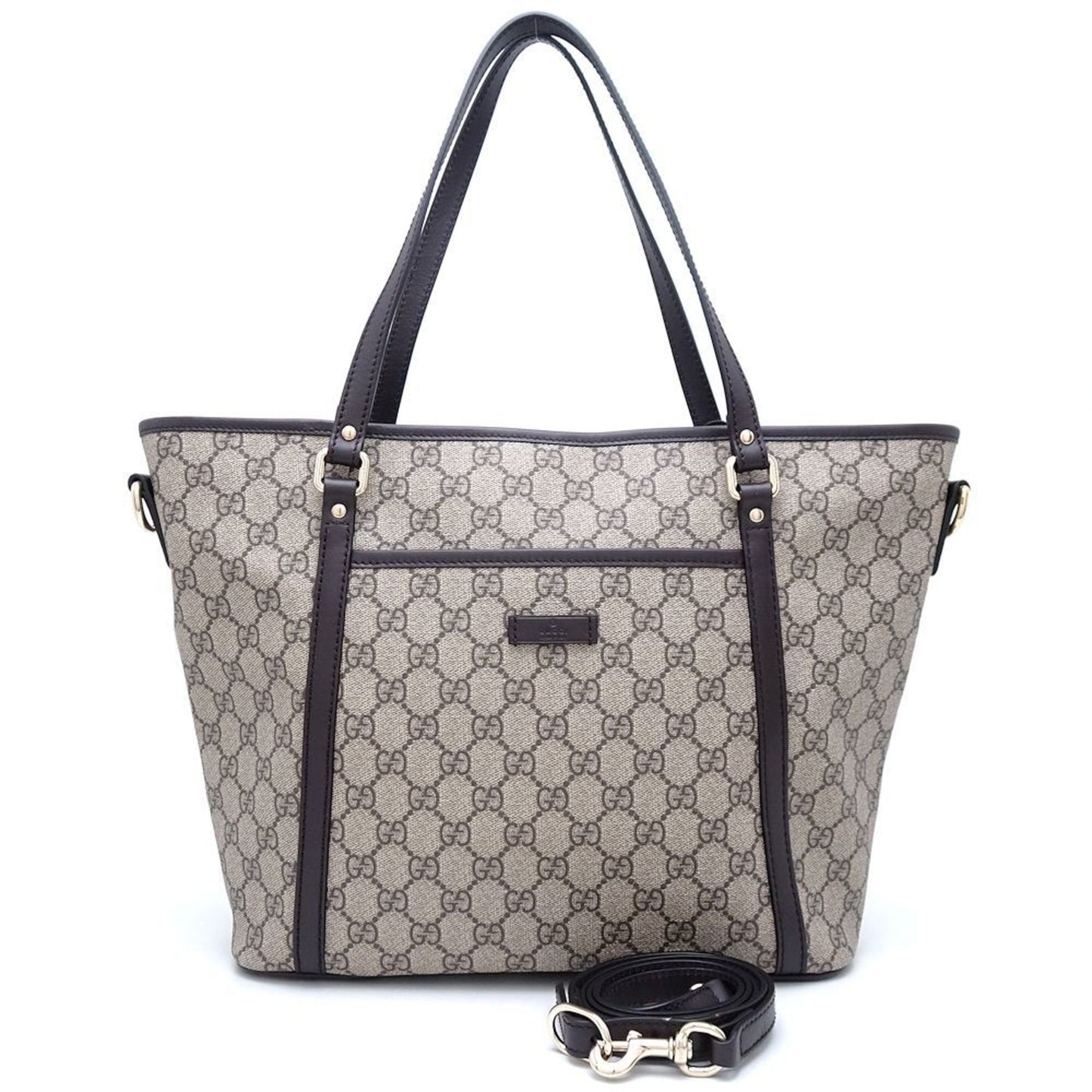 Gucci Gg Supreme  Canvas Tote Bag ()