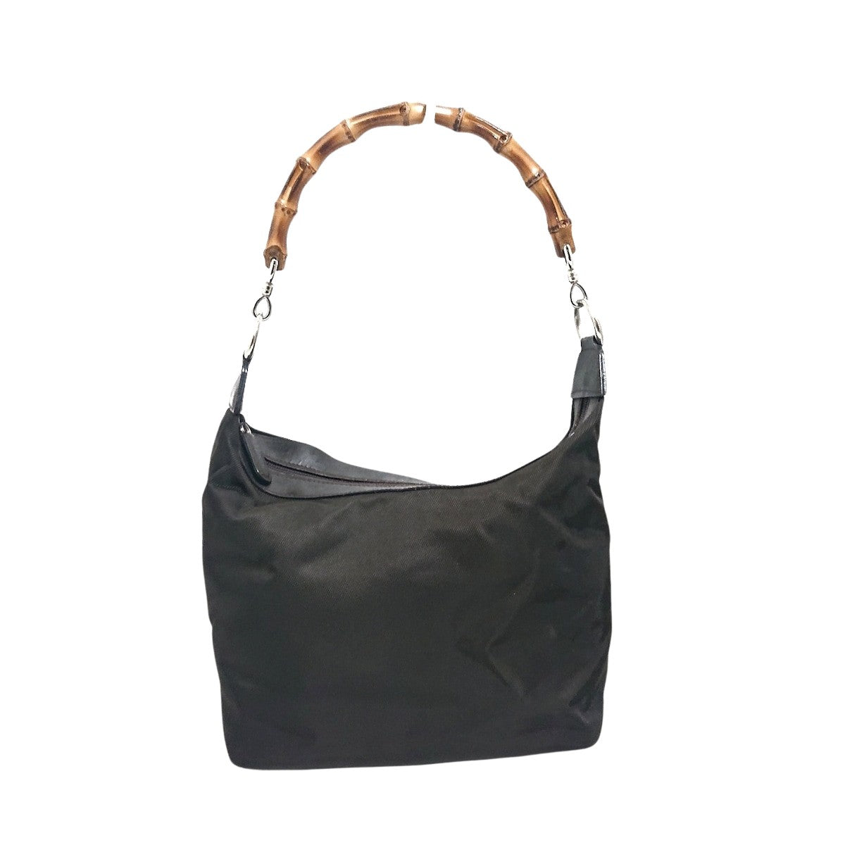 Luxury Gucci Trending 2025 Bamboo  Synthetic Shoulder Bag ()