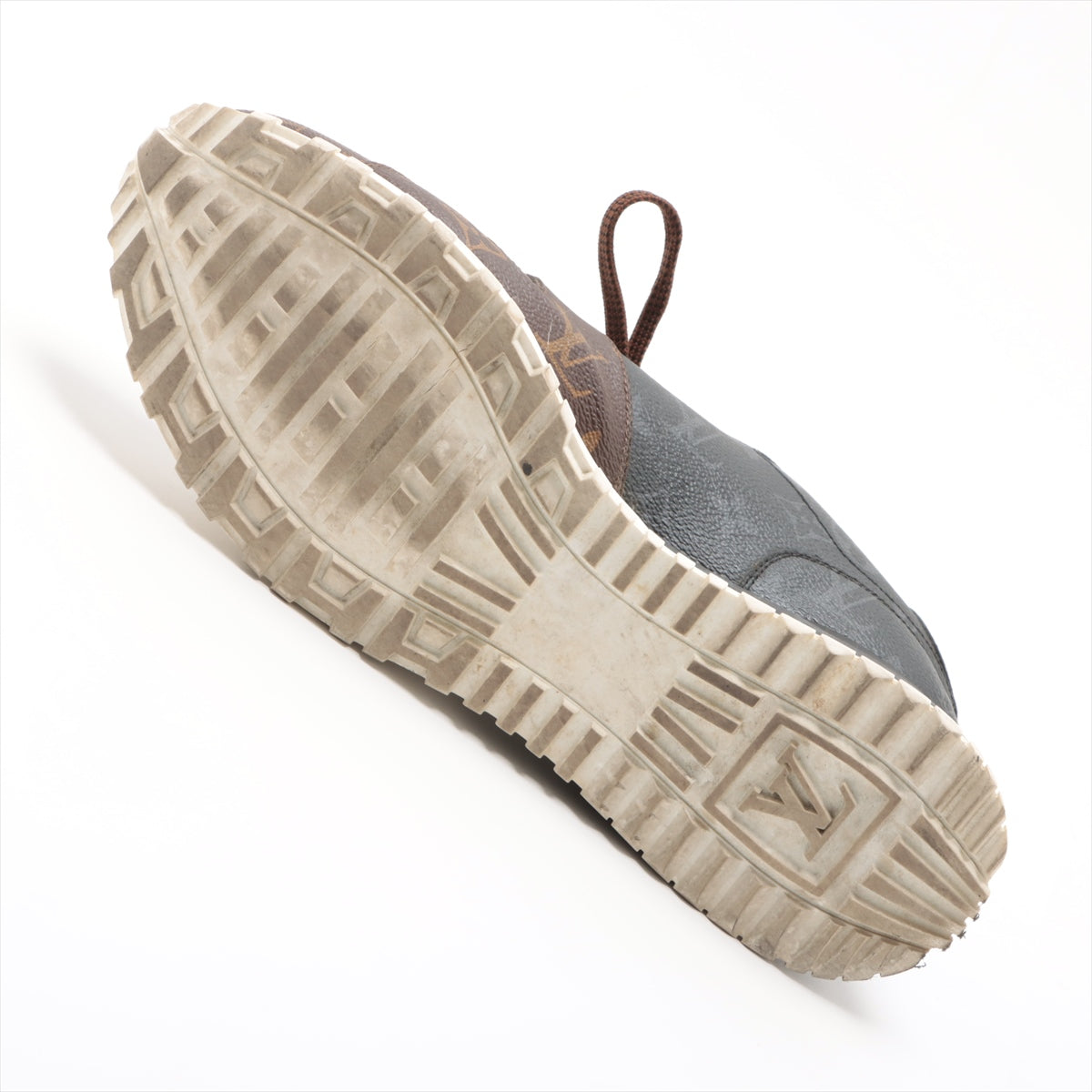 Louis Vuitton Lanew Line 17 Years Leather Trainers 7 1/2 Men Multicolor GO0197 Monogram