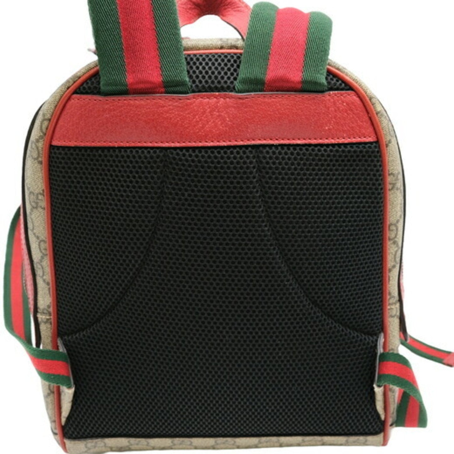 Gucci  pink  Color Gg Supreme Leather Backpack
