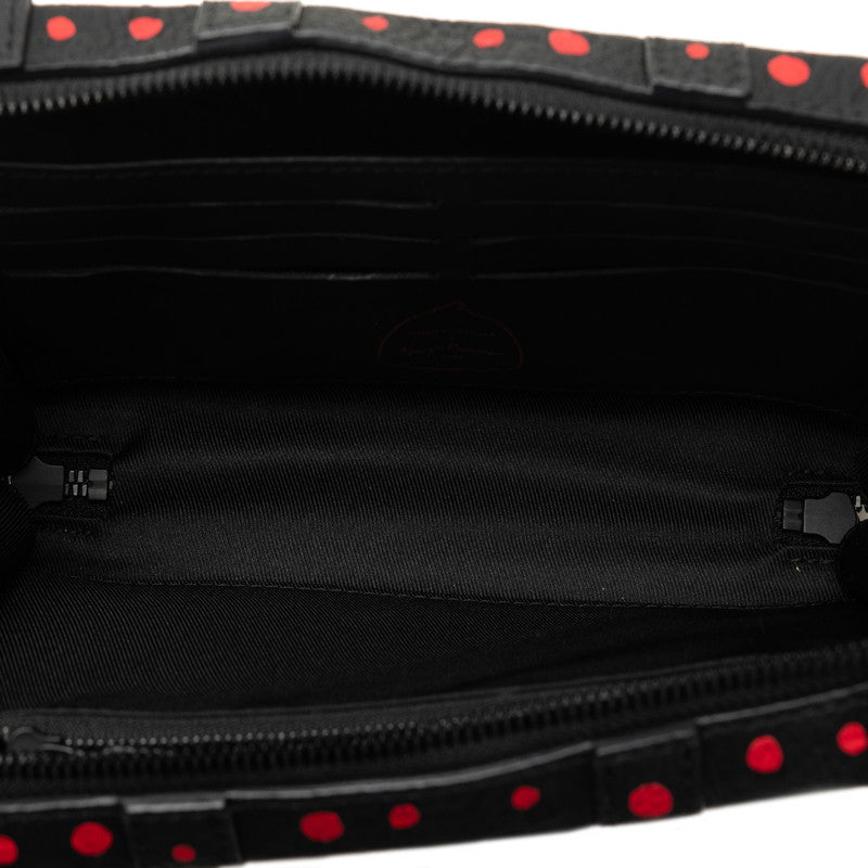 Louis Vuitton M81905 Black Red Leather  Louis Vuitton M81905 Black Red Leather Lady Louis Vuitton