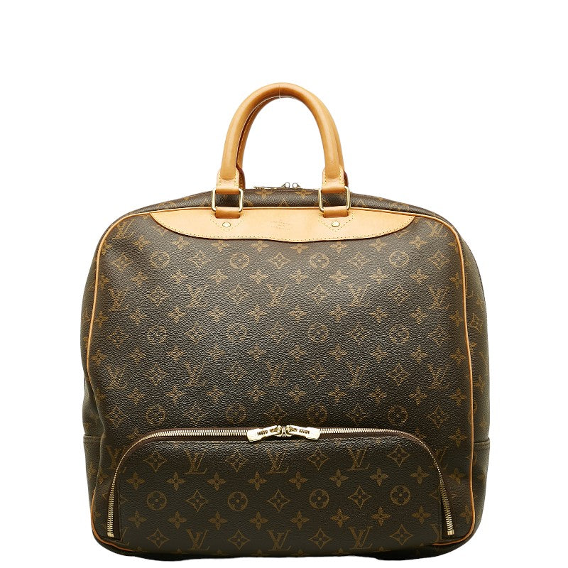 Louis Vuitton Monogram Evasion Bag Boston Bag M41443 Brown PVC Leather  Louis Vuitton