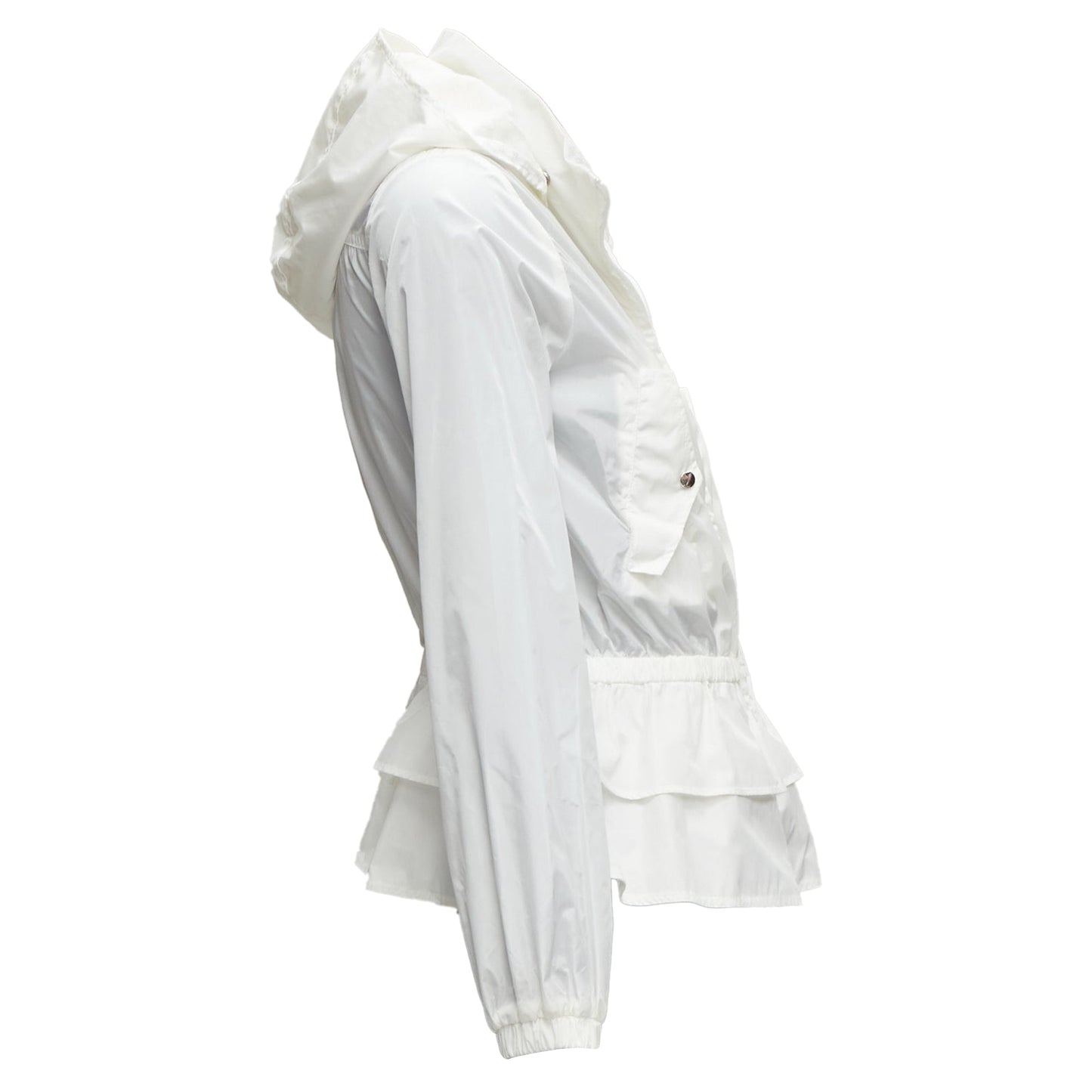 Gucci Kidswear GG monogram logo peplum hooded jacket