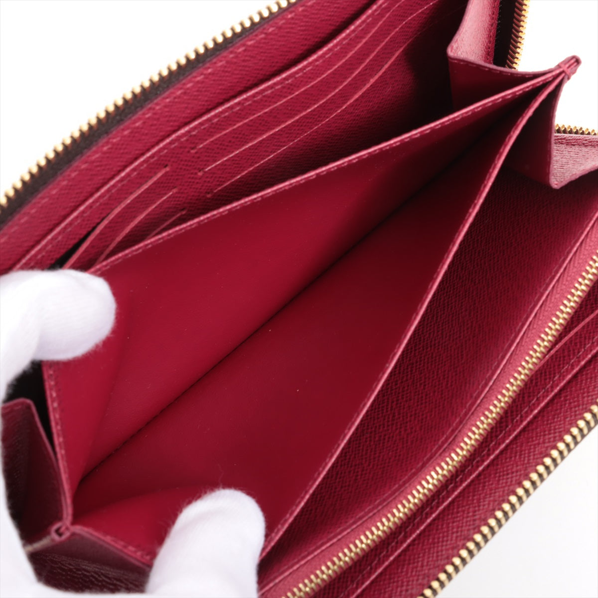 Louis Vuitton Monogram  Wallet M41895 Fushai Round Zip Wallet