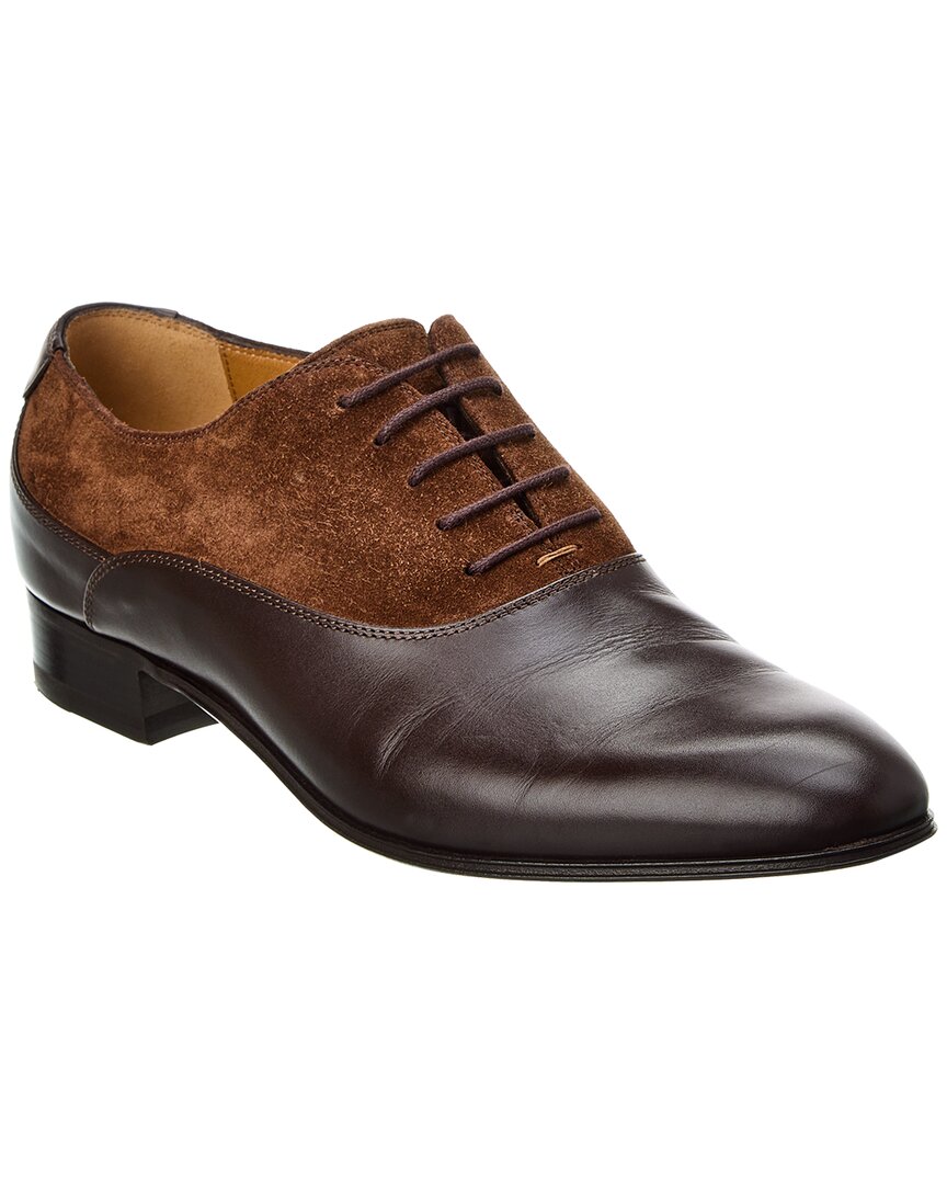 Luxury Gucci Trending 2025 Leather & Suede Loafer
