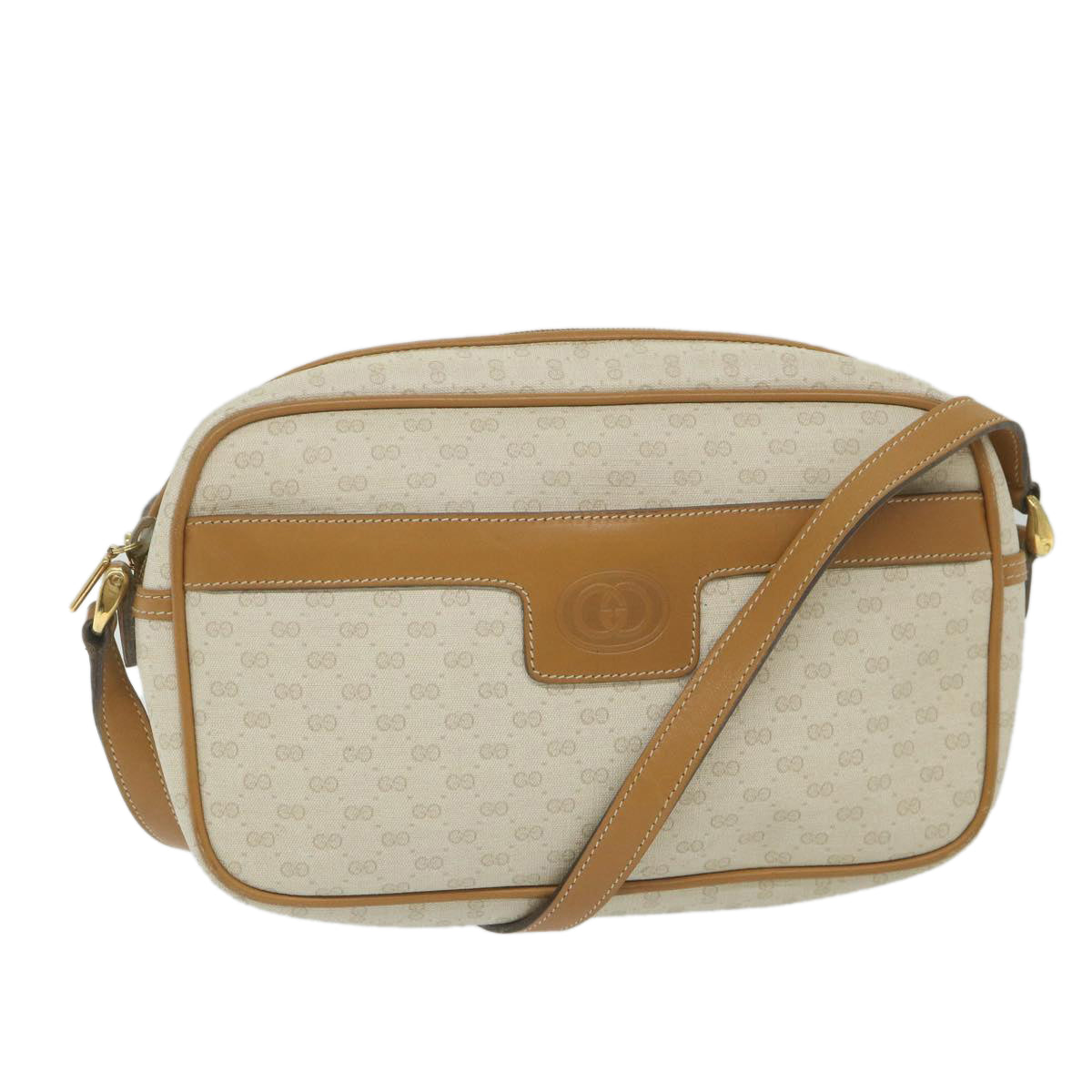 Luxury Gucci Trending 2025 Micro Small Gg Canvas  Canvas Shoulder Bag ()