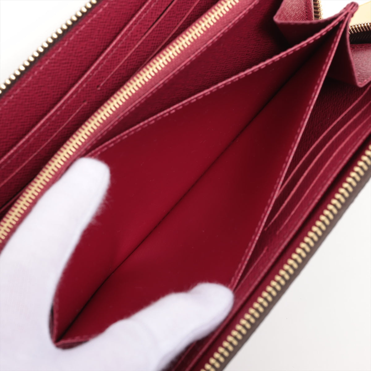 Louis Vuitton Monogram  Wallet M41895 Fushai Round Zip Wallet