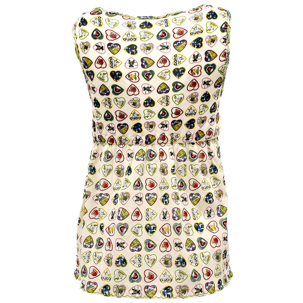 Luxury Chanel Valentine Sleeveless Tops Ivory 06P #38