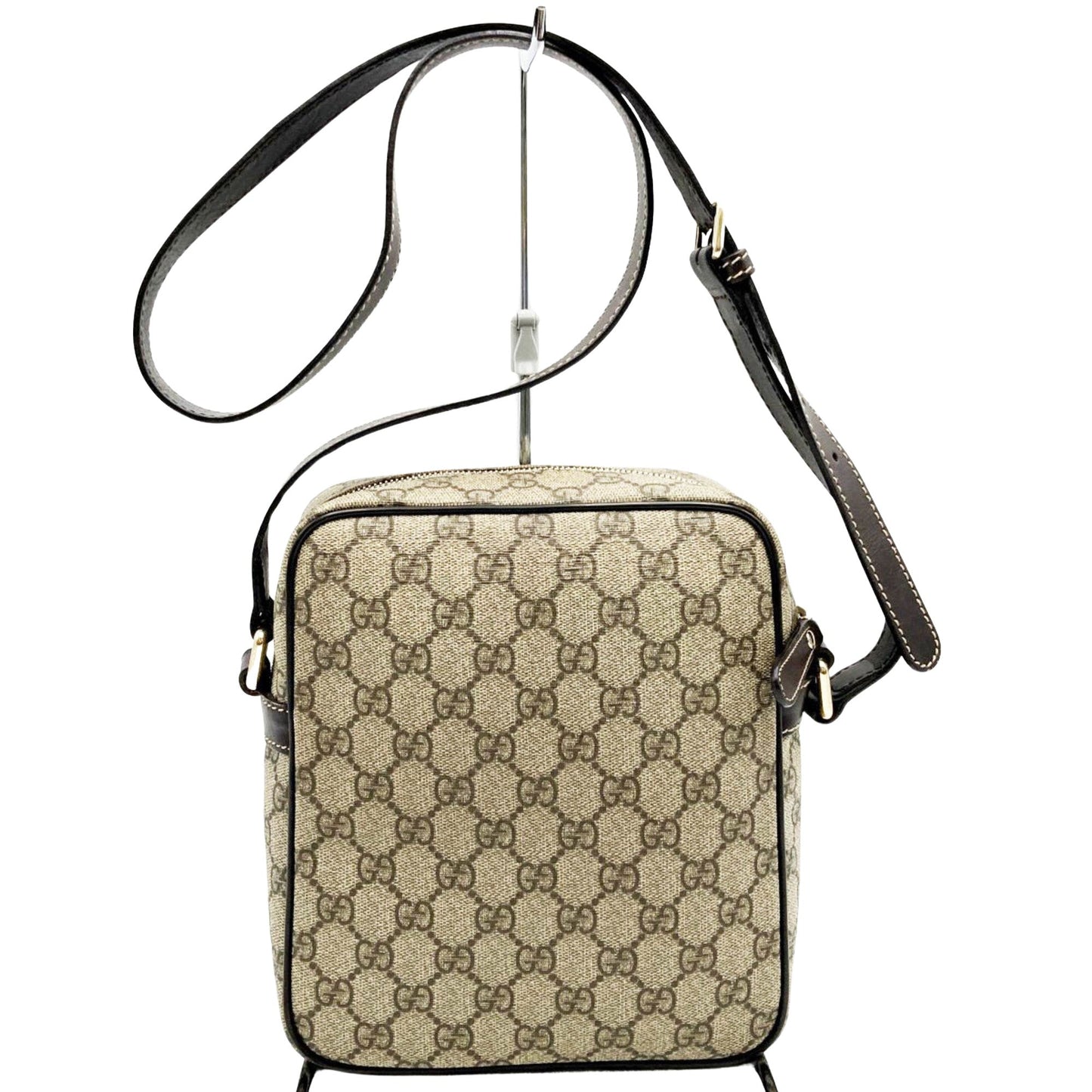 Luxury Gucci Trending 2025 Gg Supreme  Canvas Shoulder Bag ()