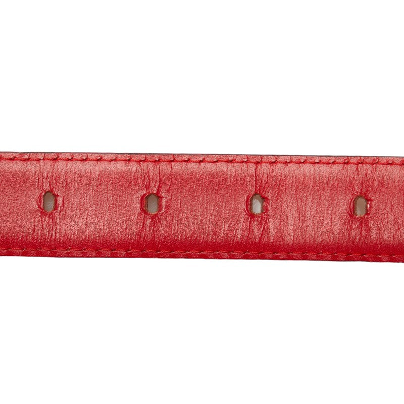Louis Vuitton Epi Sanctuary Classic Belt R15007 Castilian Red Leather  Louis Vuitton