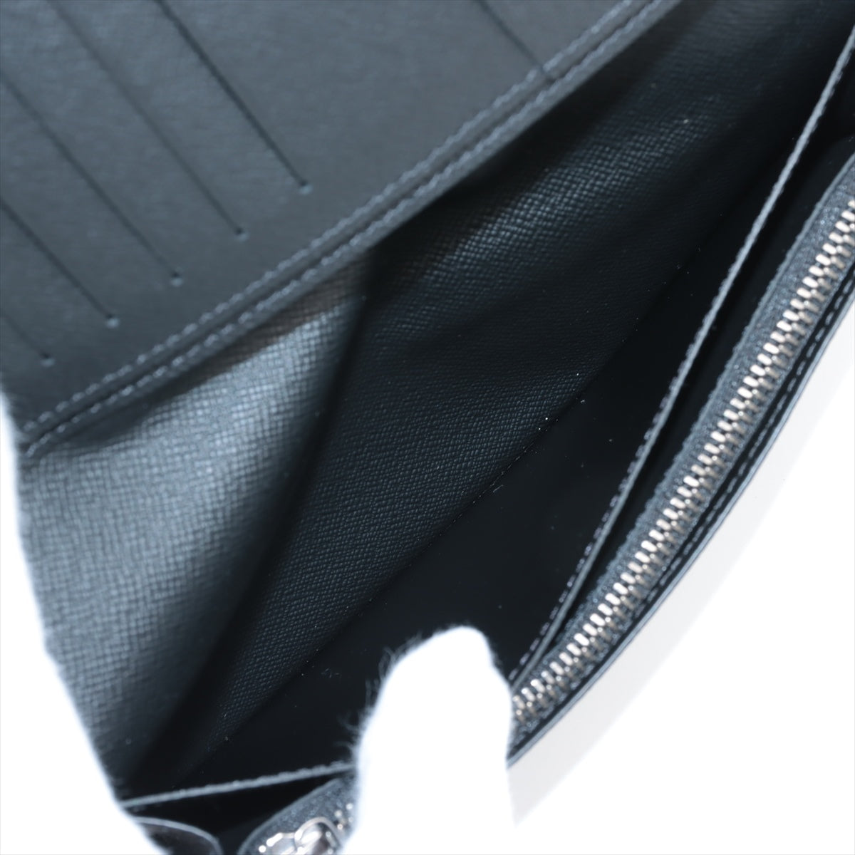 Louis Vuitton Monogram Portefolio Brother M61697 Black Long   Wallet