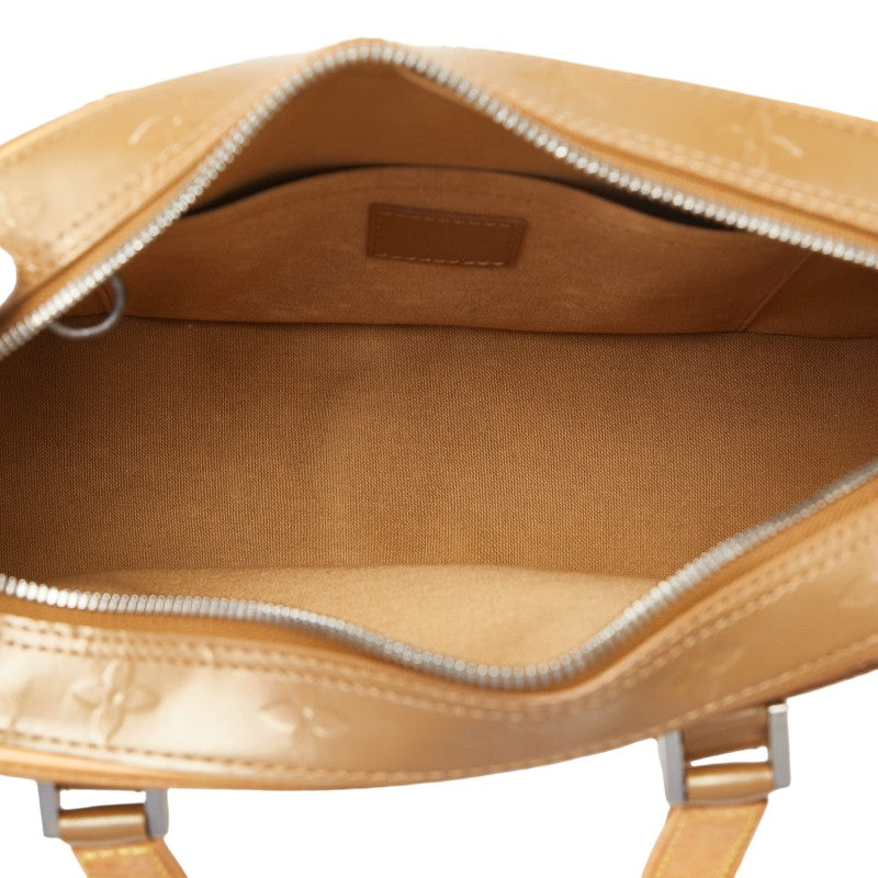 Louis Vuitton Monogram Matt Shelton Handbag M55177 Ambre Gold Leather  Louis Vuitton