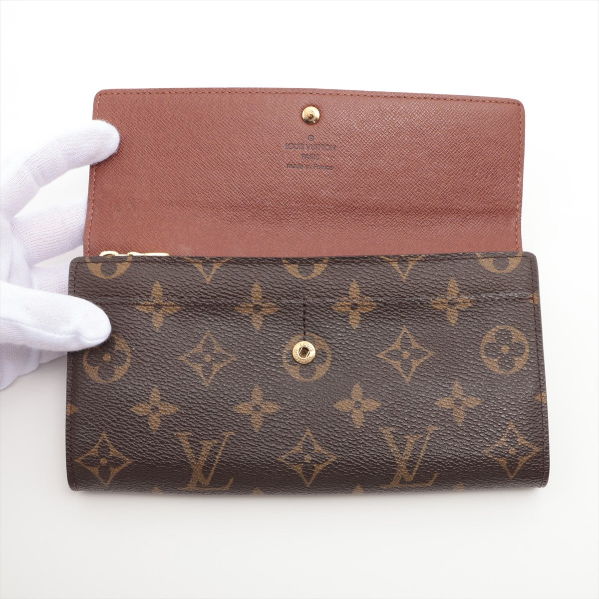 Louis Vuitton Monogram Pochette Porte Monecredi M61726 Wallet