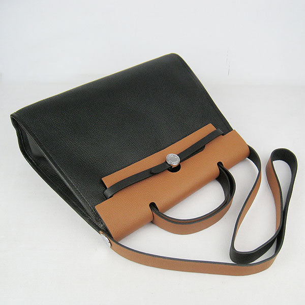 Luxury Hermes Herbag 60667 Ladies 2way Cow Leather